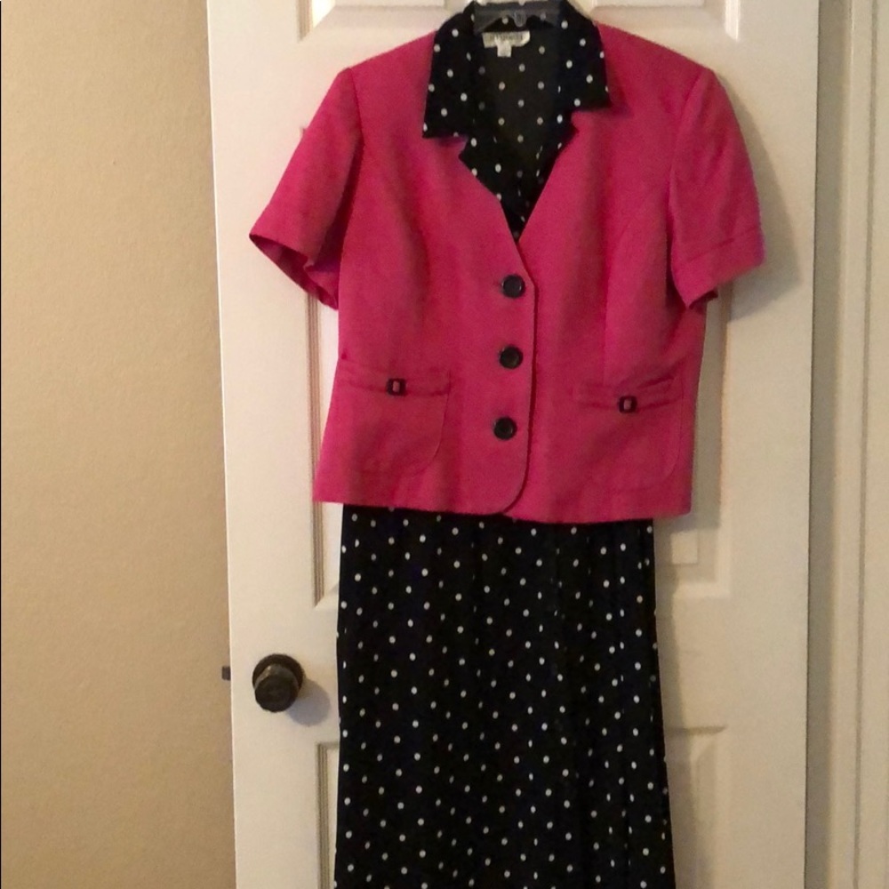 Pink & Black Studio I Dress